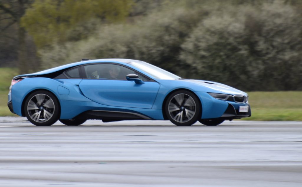 BMW i8 in Duxford